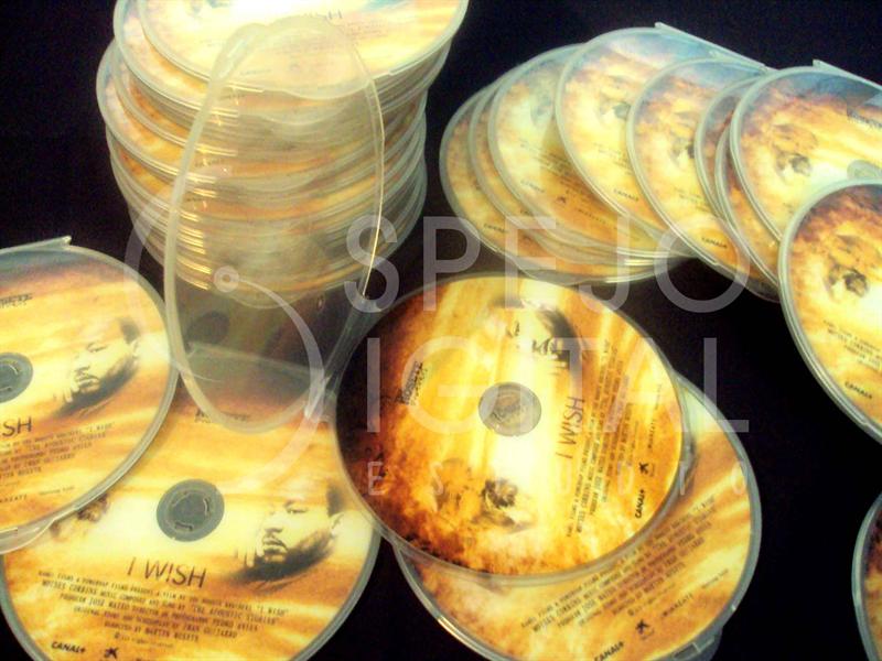 DVD-05. DVD5 en concha transparente
