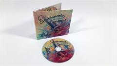 Digipack CD 2 cuerpos y 1 disco