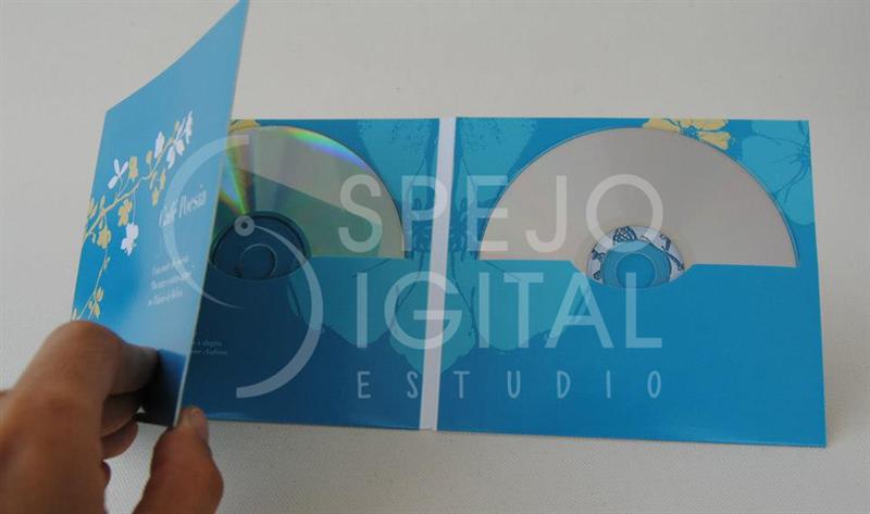 PK08. Digifile CD 3 cuerpos y 2 discos